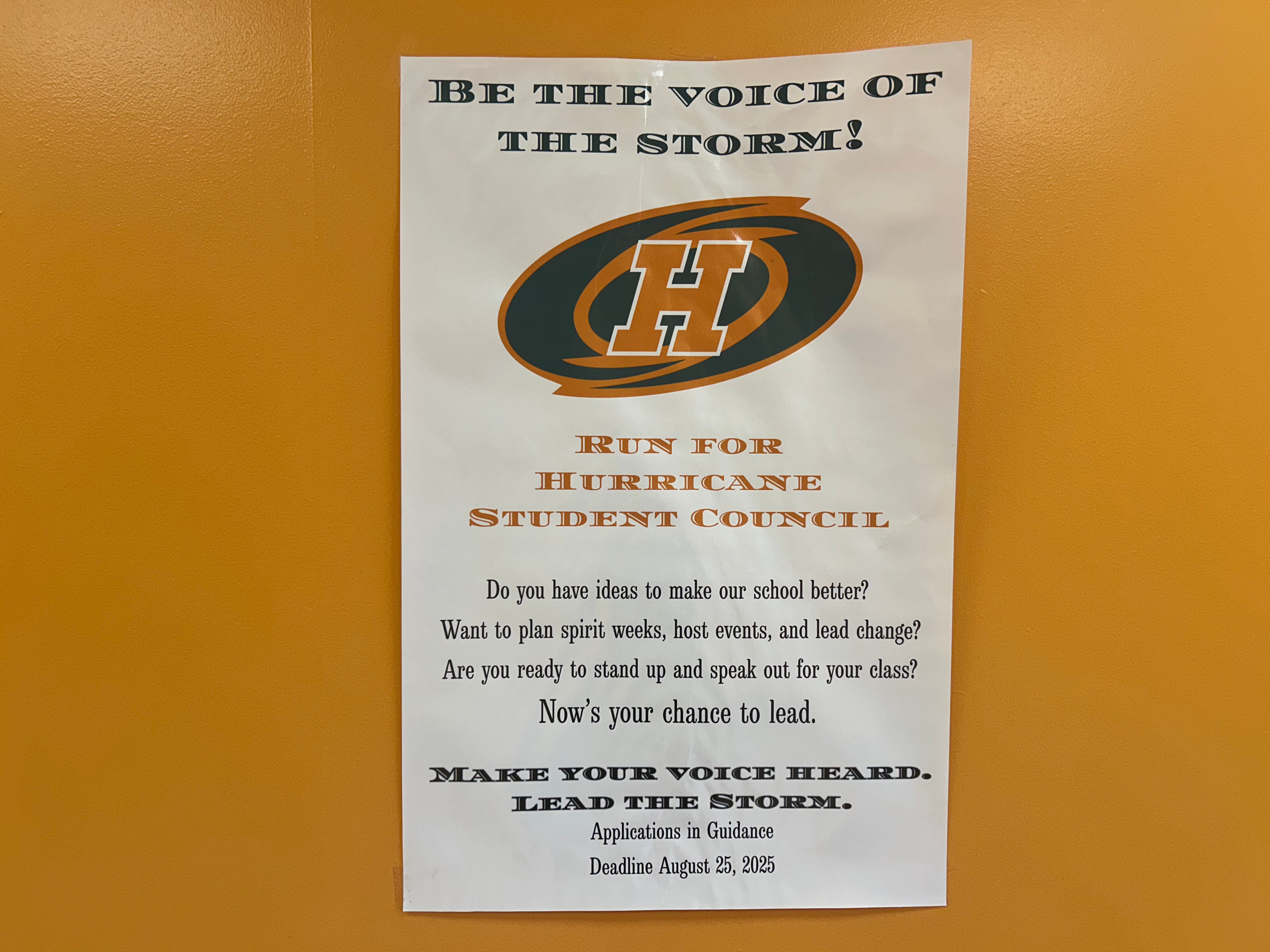 Leaders needed for Student Council